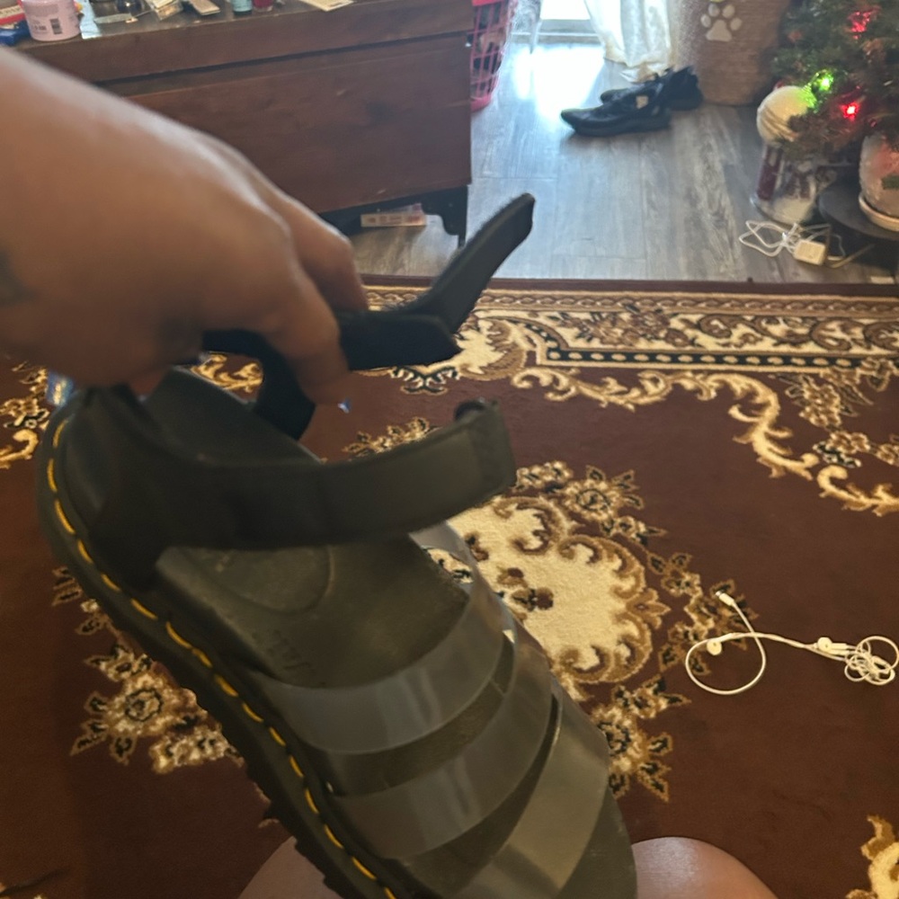 Dr. Martens Black Sandals